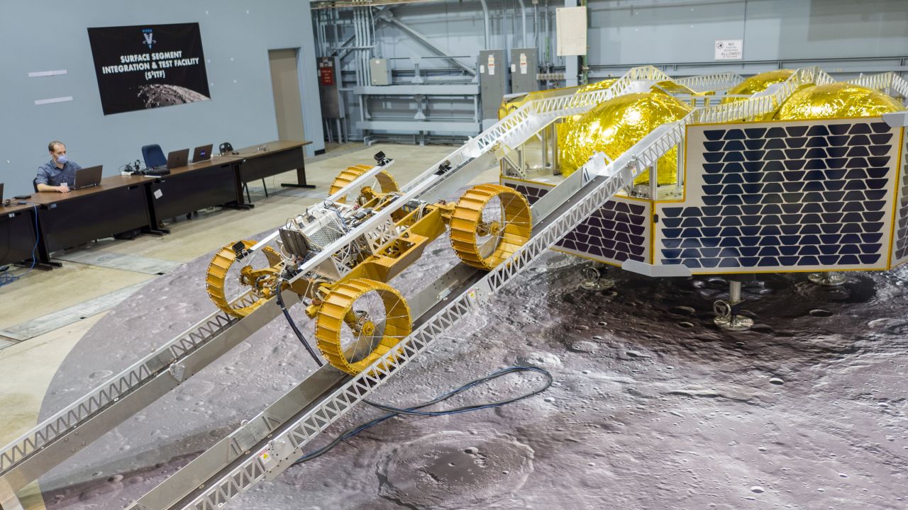 NASA's VIPER (Volatiles Investigating Polar Exploration Rover) is a lunar rover which, among other objectives, will search the moon's South Pole for water. 
