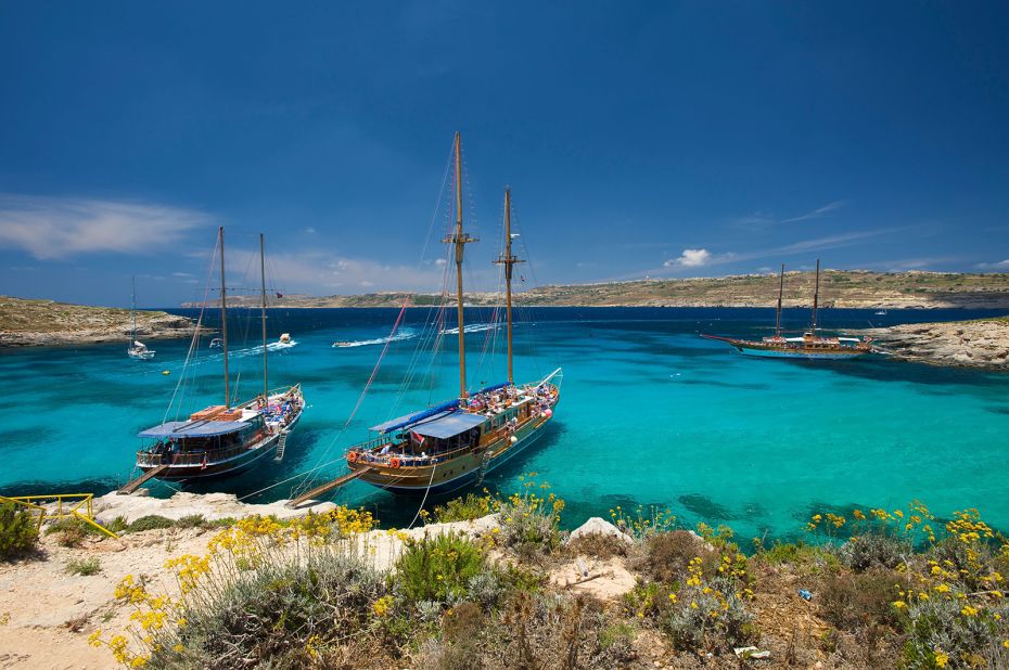 <strong>Malta: </strong>This Mediterranean island country with a rich and layered history is spread over three main islands, Malta, Gozo and Comino (pictured).