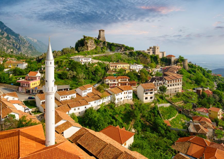 <strong>Albania: </strong>Albania (with Krujë pictured) is a Mediterranean gem that's likely to be less crowded this summer than Greece and Croatia.