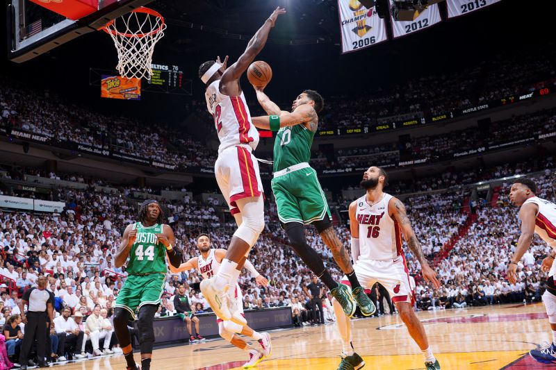Celtics vs Heat Game 4 Boston avoids sweep against Miami, but still face unprecedented task with 3-1 series hole CNN