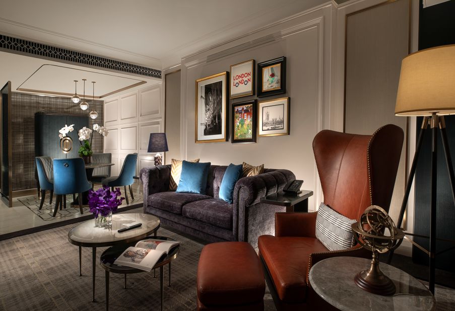 <strong>Suite life: </strong>The Londoner Hotel's Windsor Suite gets its name from the royal palace of the same name.