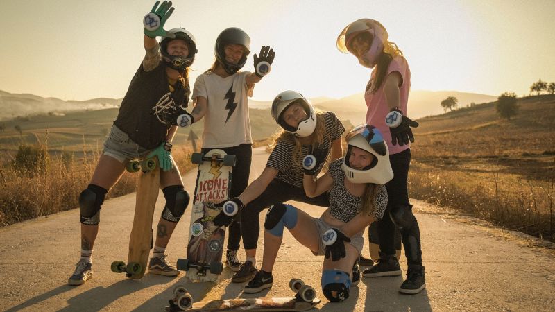 NextImg:Why five women embarked on a 3,500-mile skateboard journey across Europe | CNN