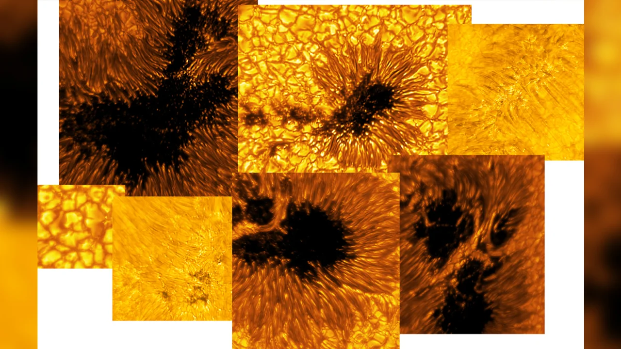 imagens superfície do sol