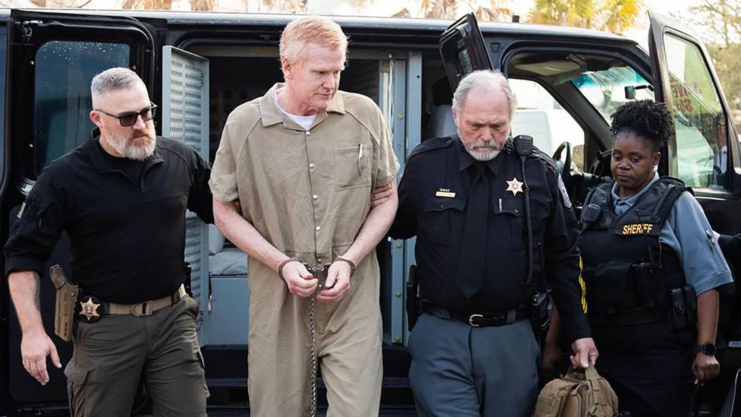 Alex Murdaugh is taken to the Colleton County Courthouse for sentencing March 3 in South Carolina.