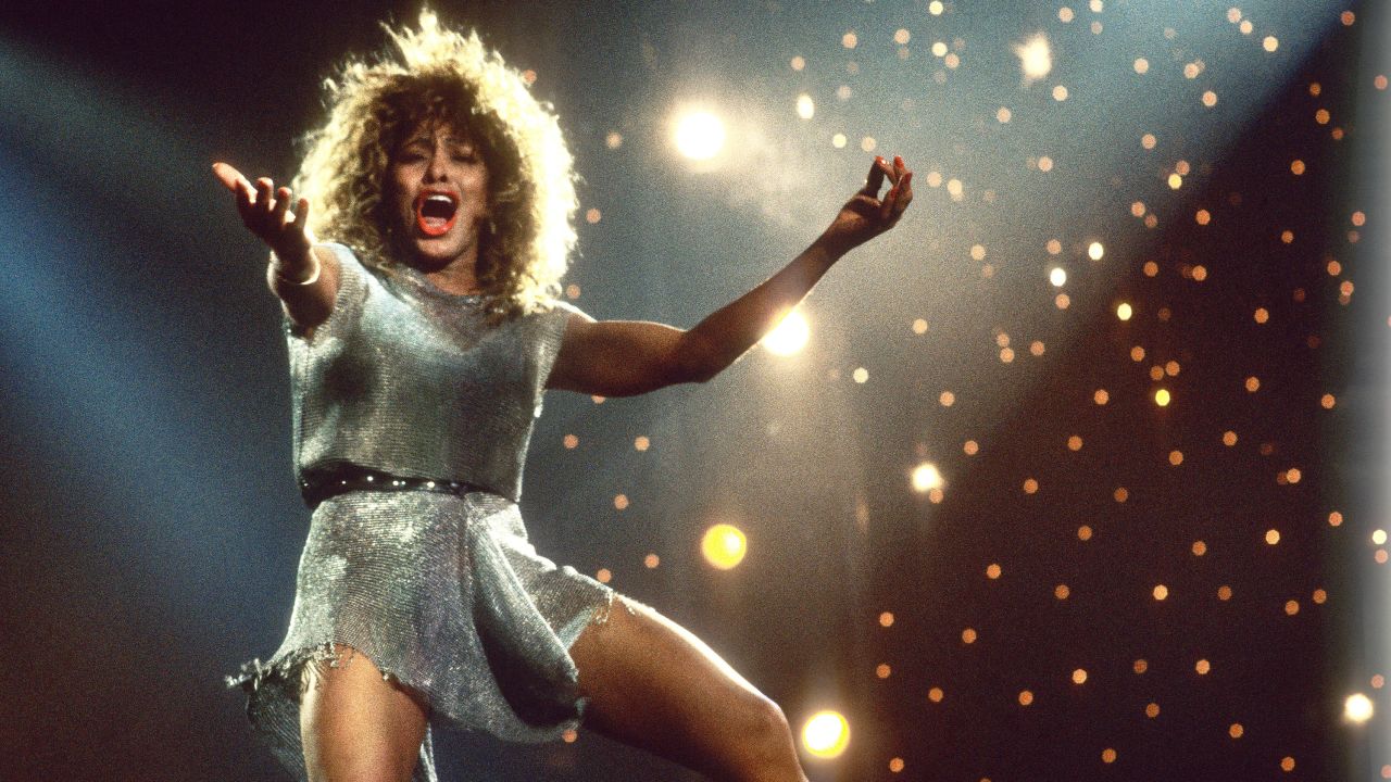 Turner performs in Rotterdam, Netherlands, in 1990.