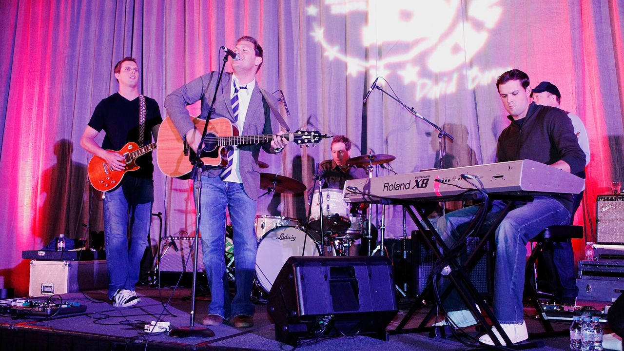 Mike (left) and Bob (right) perform at the La Quinta Resort in California in 2010. 