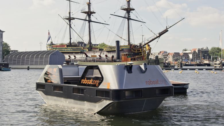 The Netherlands has trialled electric and fully autonomous "Roboats" for passenger transportation and waste collection in its canals. Developed by the Massachusetts Institute of Technology and Amsterdam Institute for Advanced Metropolitan Solutions, and funded by The City of Amsterdam, these self-driving boats can also be connected to create floating docks and bridges.