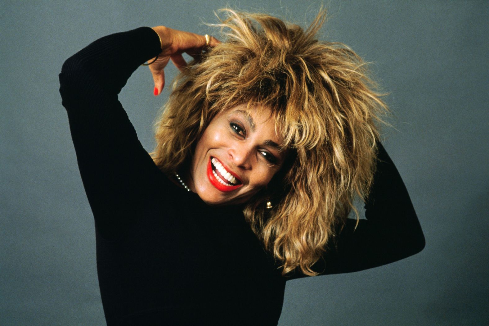 Turner poses for a portrait in 1985.