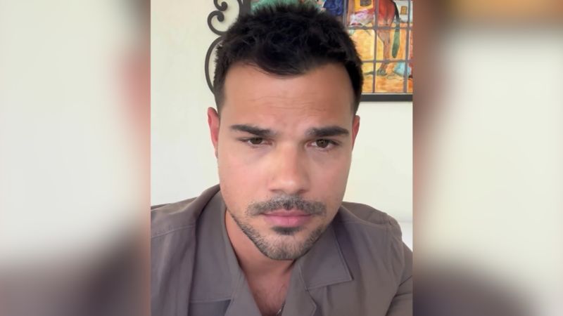 Video: Taylor Lautner responds to flood of hateful comments on how he’s aged | CNN