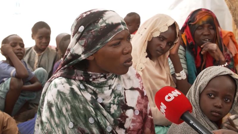 VIDEO: Refugee describes losing her son and brother while fleeing Sudan violence | CNN