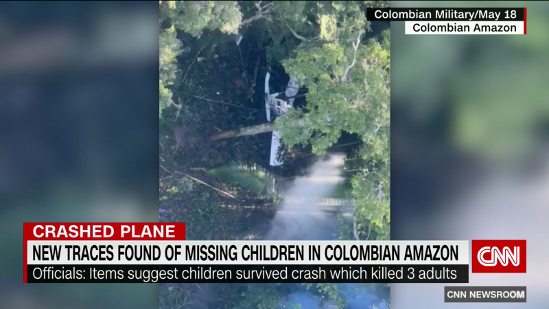 Searchers in Colombia find items believed to belong to four children missing in the jungle | CNN