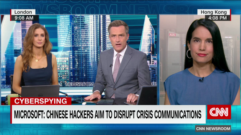 Microsoft: Chinese hackers aiming to disrupt communications between U.S. and Asian allies | CNN