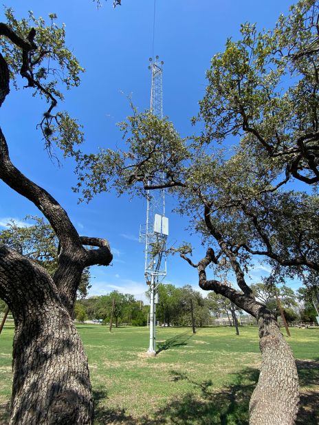 The only park in Austin with a moontower is Zilker Park, although the movie wasn't filmed there.