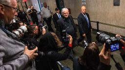 Steve Bannon, former advisor to President Donald Trump, arrives for a court appearance at New York Supreme Court on May 25 in New York City.