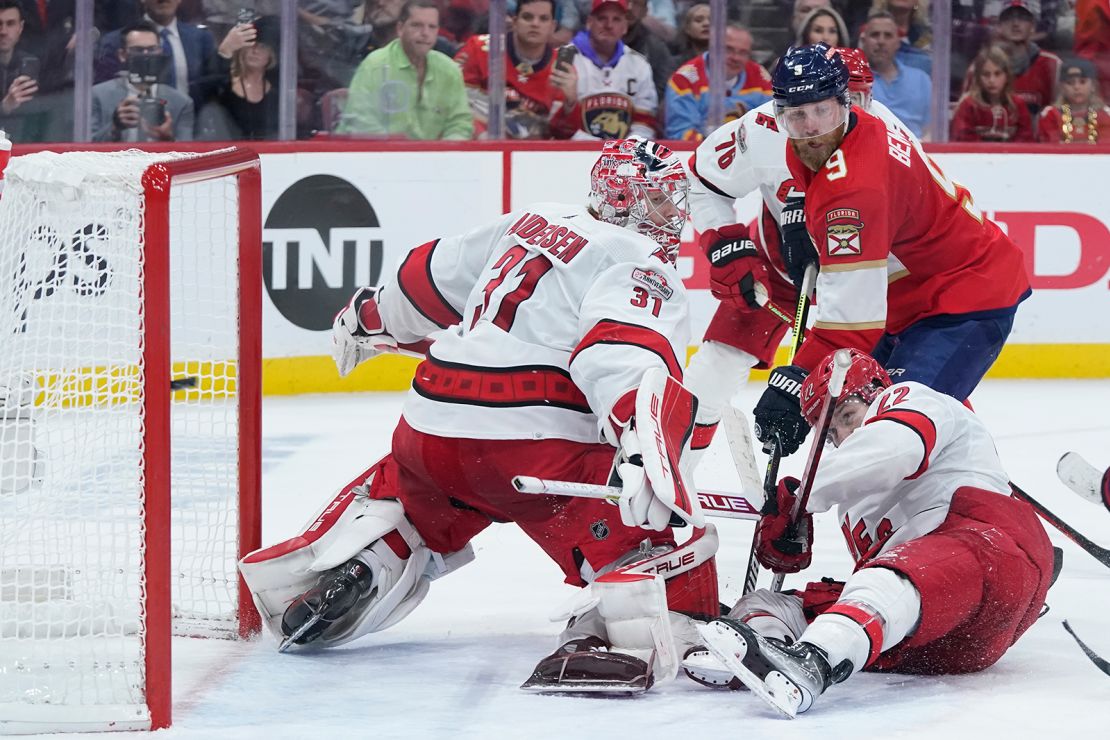 Hurricanes advance to Eastern Conference Finals with OT win