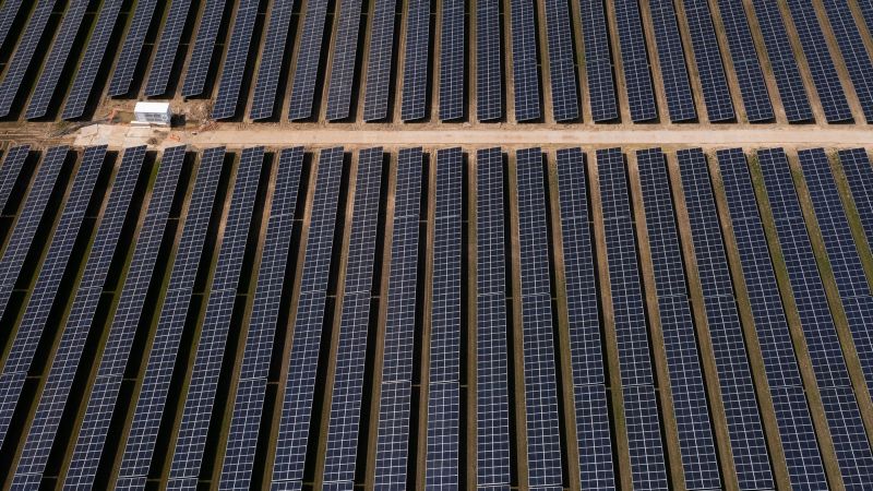 NextImg:Investment in solar power to outstrip oil for first time, says IEA | CNN Business