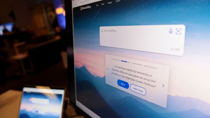 NextImg:Microsoft leaps into the AI regulation debate, calling for a new US agency and executive order | CNN Business