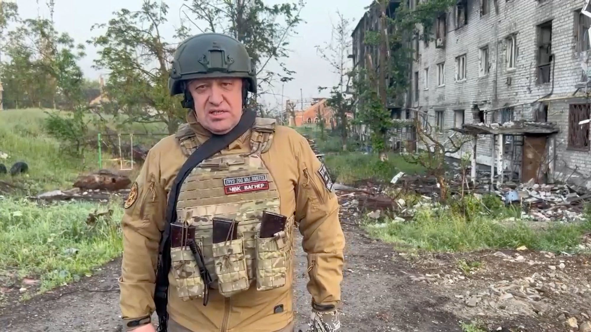 Russian mercenary chief says his forces are rebelling to oust the defense  minister