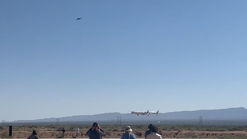Virgin Galactic launches high-stakes flight carrying passengers to the edge of space