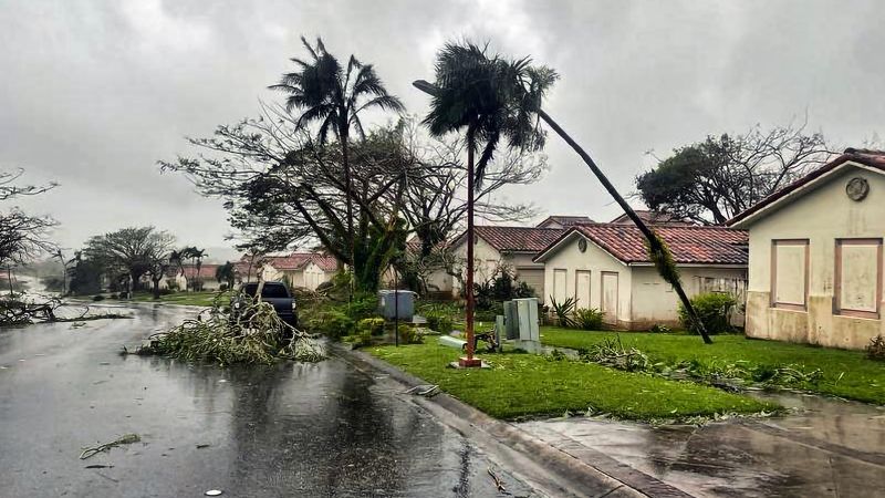 NextImg:Super Typhoon Mawar strengthens to the equivalent of a Category 5 Atlantic hurricane as it moves away from Guam | CNN