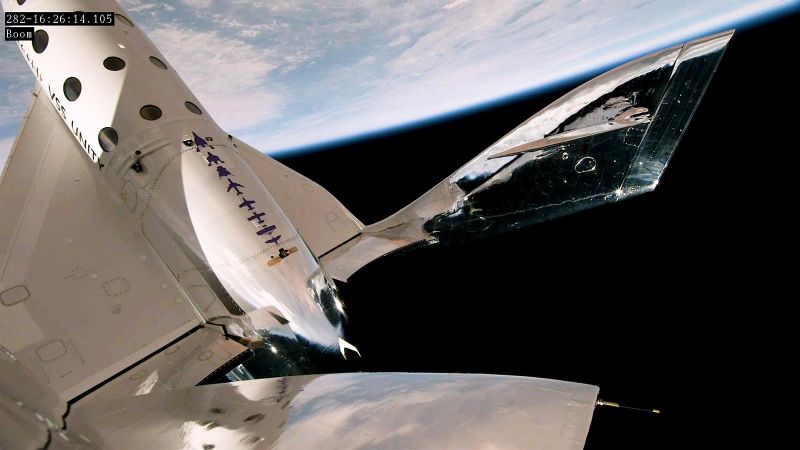 Virgin Galactic Launches High-stakes Flight Carrying Passengers To The ...