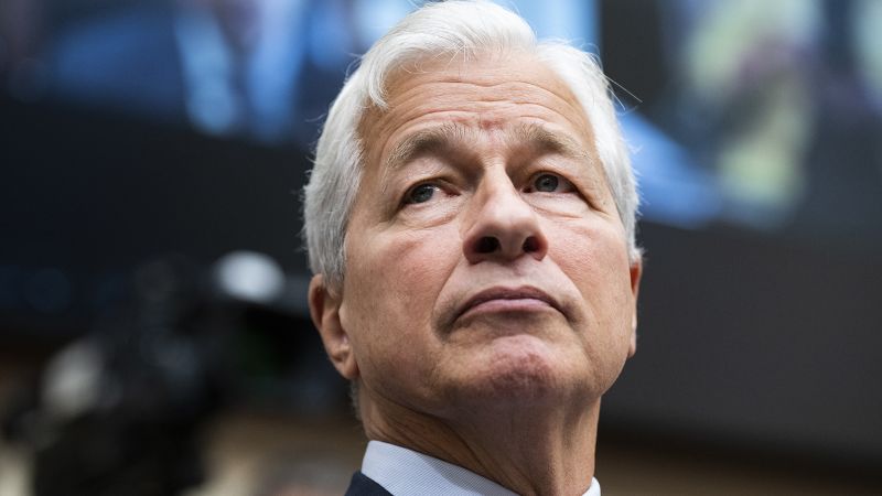 NextImg:Jamie Dimon warns: 'Now may be the most dangerous time the world has seen in decades' | CNN Business