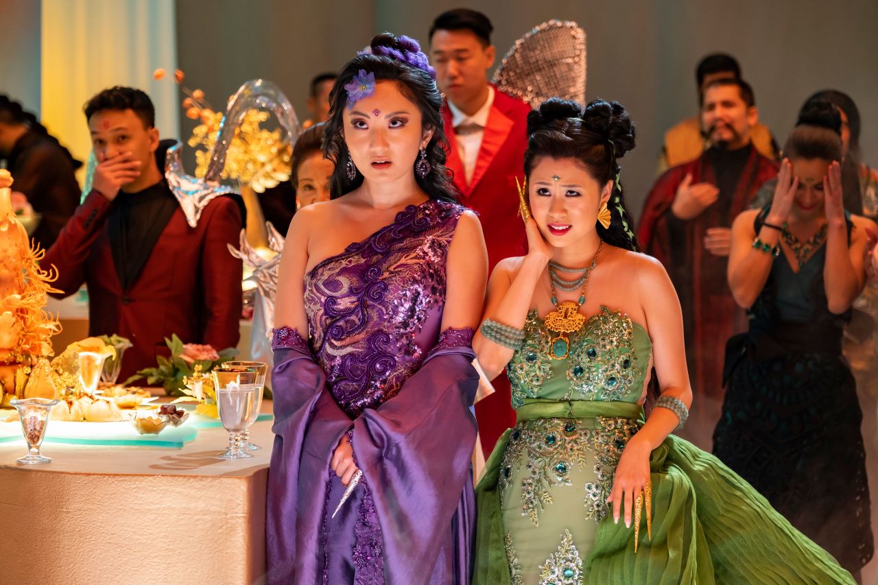A mid-season episode features a Met Gala-like party in Heaven.