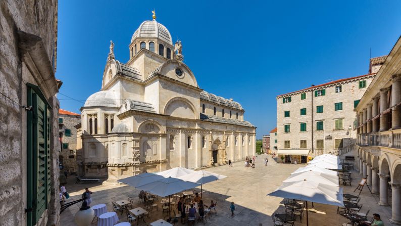<strong>Hidden charm: </strong>Sibenik's cathedral is the center of this beautiful city. 