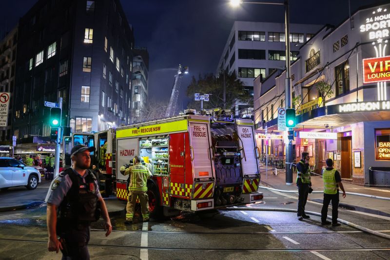 Teenagers ‘hand Themselves In’ To Police After Sydney Blaze | CNN