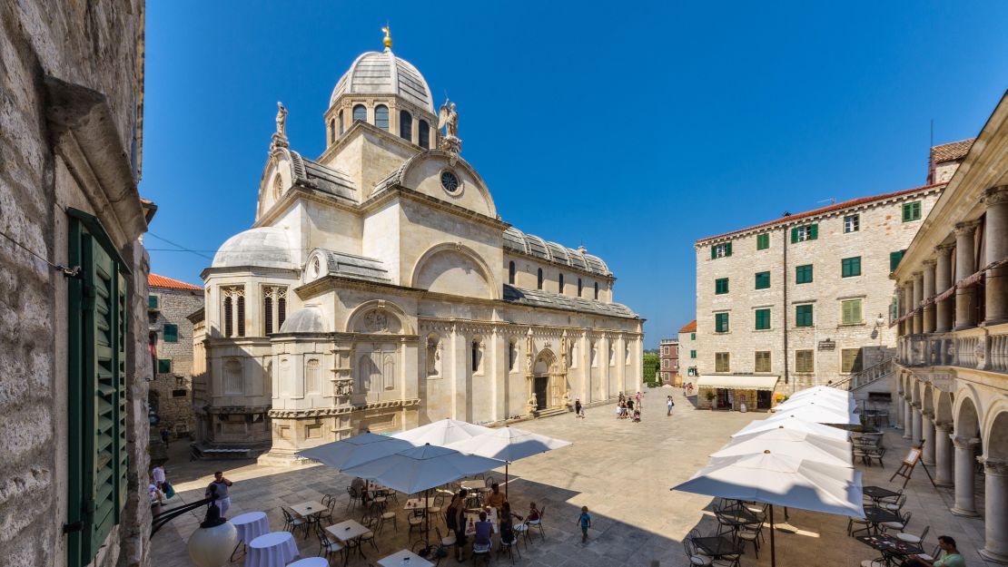 St. Jakov's Cathedral in Sibenik appears in 'Game of Thrones'.