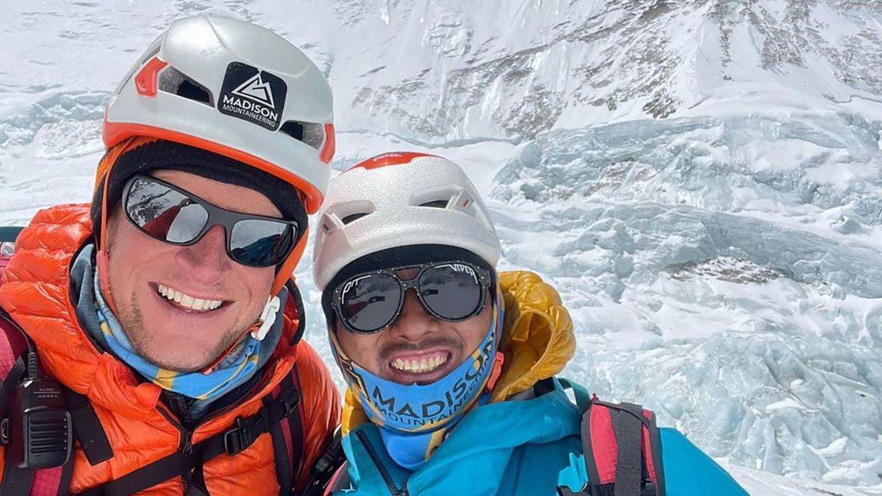 After scaling Nuptse, Madison posted to Instagram on May 10 with the caption: "We reached the true summit of Nuptse, the neighboring peak of Everest & Lhotse, at 7855m/25,764 ft. Previously, only 22 climbers have ever reached this summit according to Himalayan database."