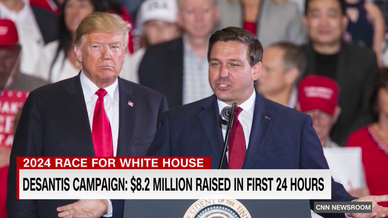 DeSantis campaign says he raised $8.2M in first 24 hours | CNN