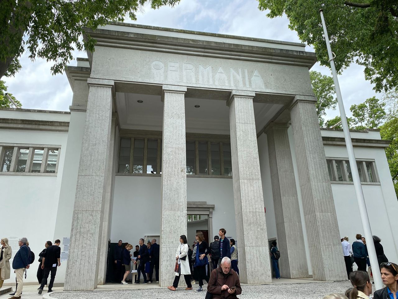 The German Pavilion at the 18th Architecture Biennale. The International Architecture Exhibition lasts from May 20 to November 26.
