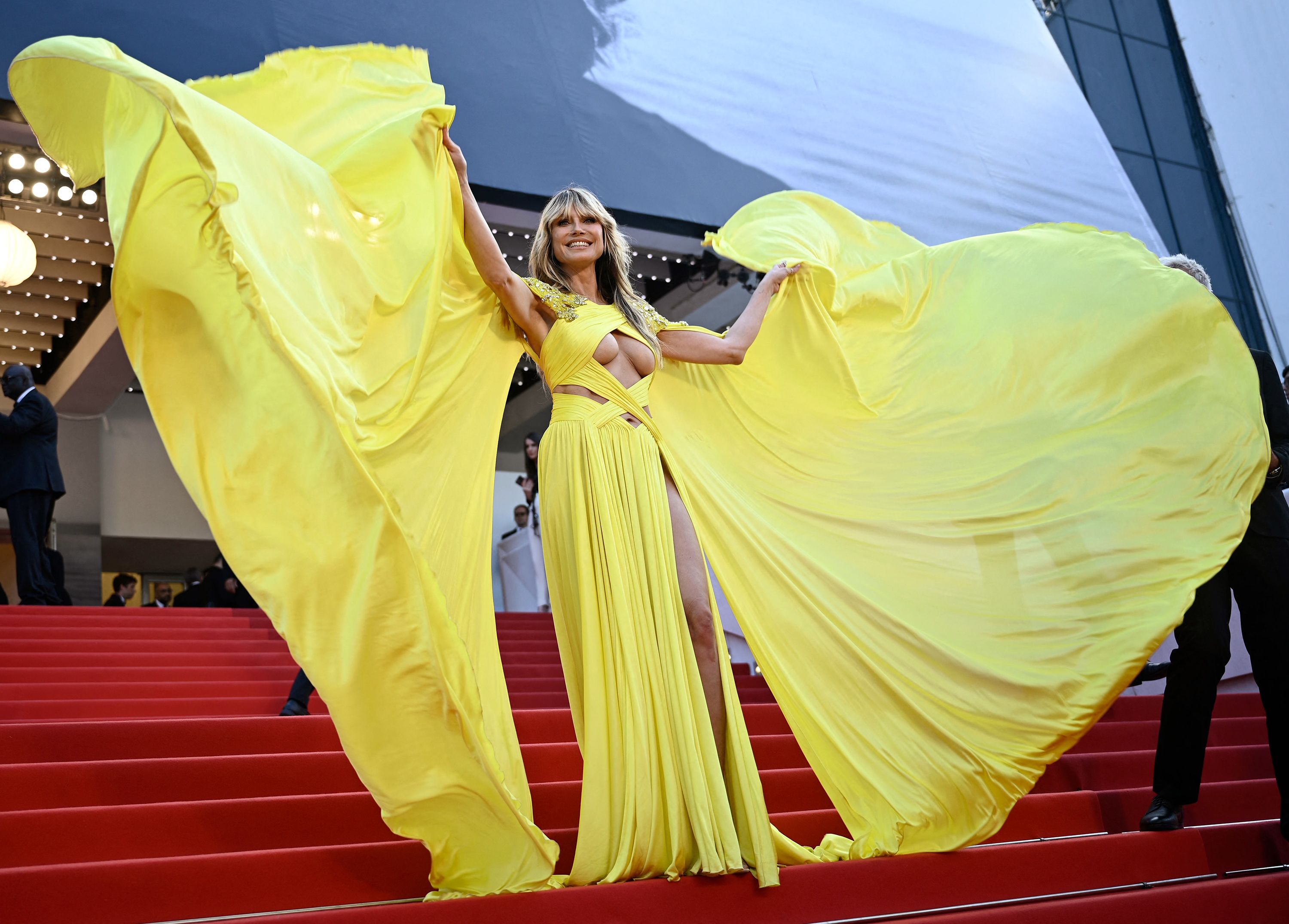 Karlie Kloss's Louis Vuitton Cannes Film Festival Gown