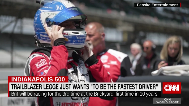 Trailblazer legge just wants “to be the fastest driver” | CNN