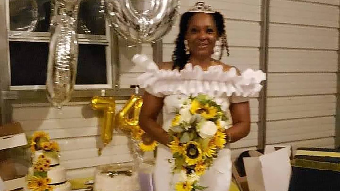 Ena Jones, 52, married herself on her 50th birthday in September 2020.