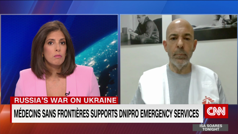 Doctors Without Borders supports Dnipro emergency services after strike | CNN