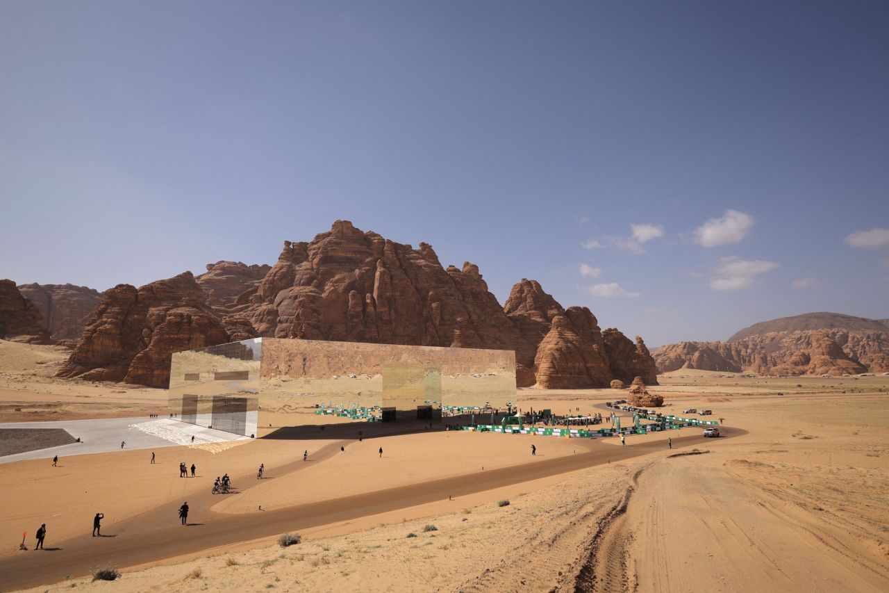 Maraya Concert Hall, set in the AlUla desert.