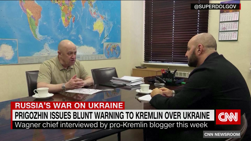 Wagner chief criticizes Russia’s military readiness in interview with Russian blogger  | CNN