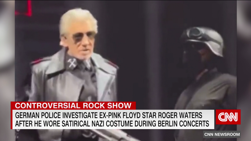 Pink Floyd co-founder investigated after wearing Nazi-like costume during concert in Germany | CNN