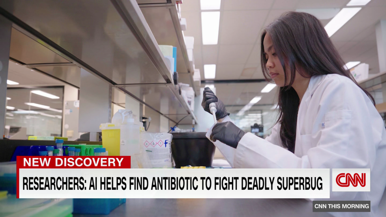 exp artificial intelligence antibiotic stokes intv 052707aseg1 cnn world_00001001.png