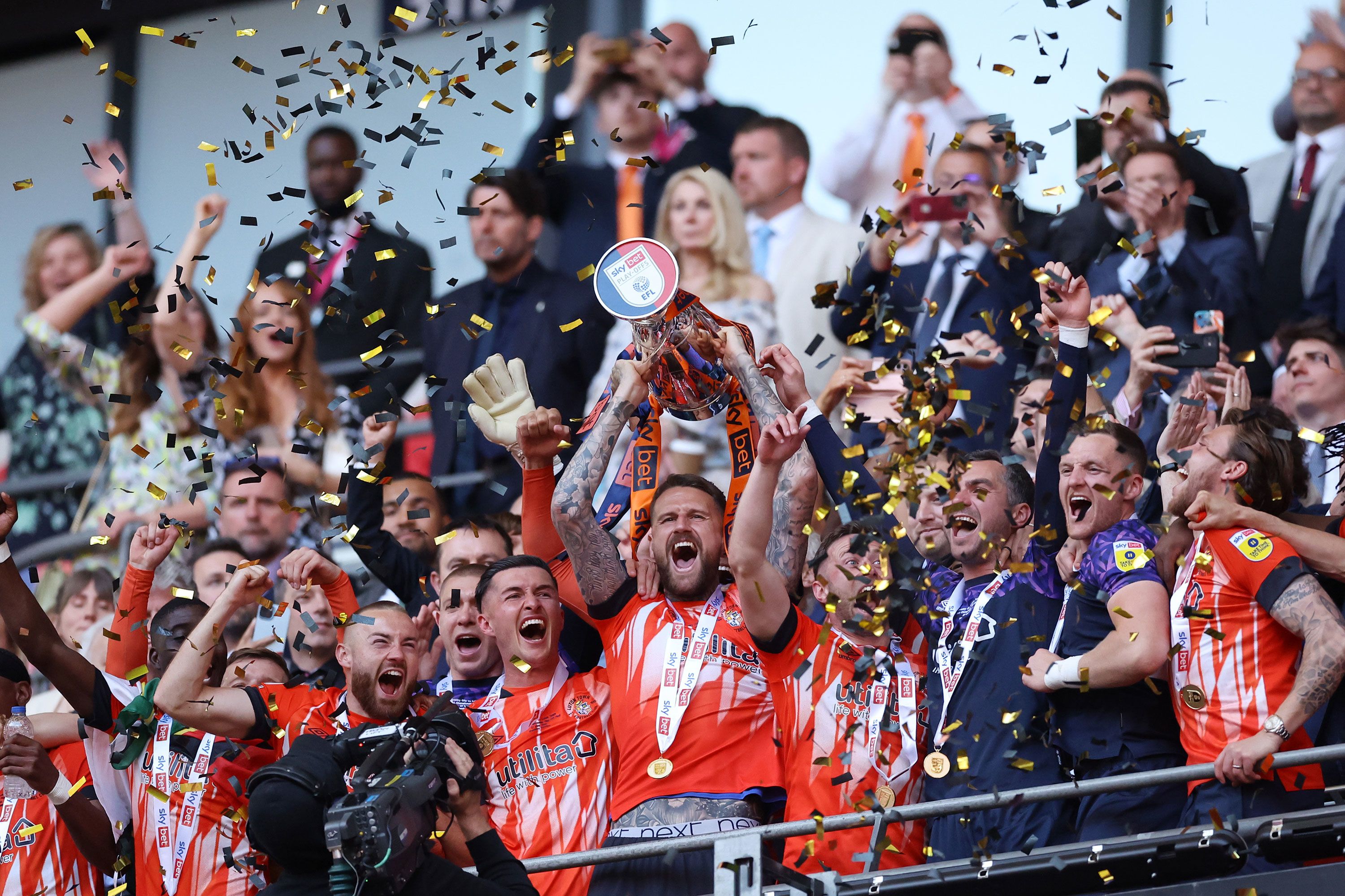 Play-off final: Luton Town completes remarkable rise to the Premier League  with victory over Coventry City