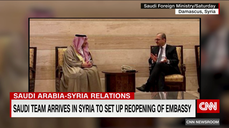 Saudi team prepares to reopen embassy in Syria | CNN
