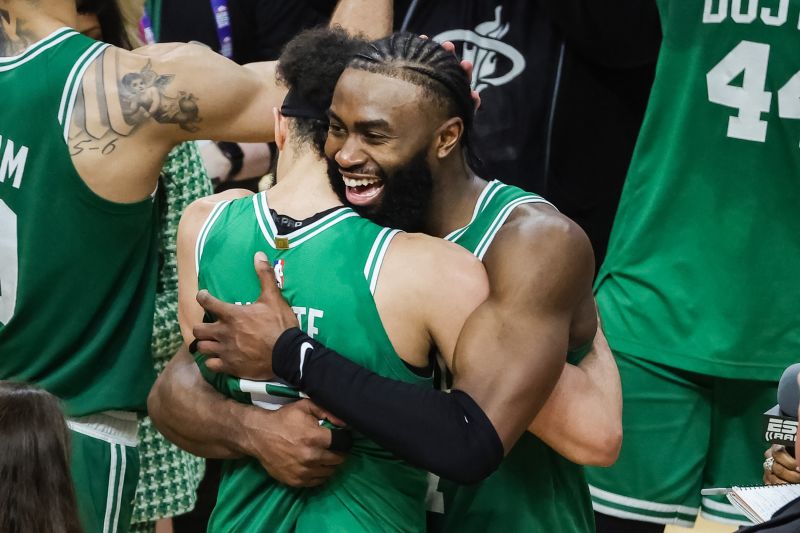 Boston Celtics on verge of NBA history after dramatic buzzer-beating victory against Miami Heat forces Game 7 CNN