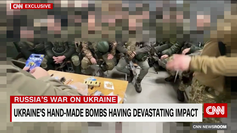 British explosives experts teach Ukrainians how to build can-sized bombs | CNN