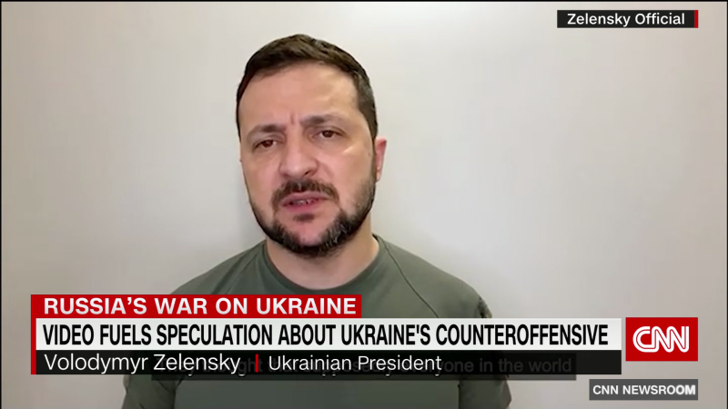 Ukrainian President Volodomyr Zelensky speaks out on Russian aggression | CNN