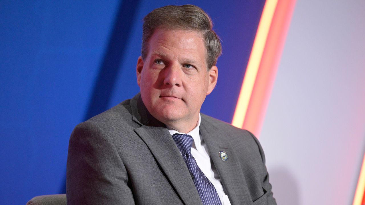 New Hampshire Gov. Chris Sununu takes part in a GOP panel discussion in Orlando, Florida, on November 15, 2022.