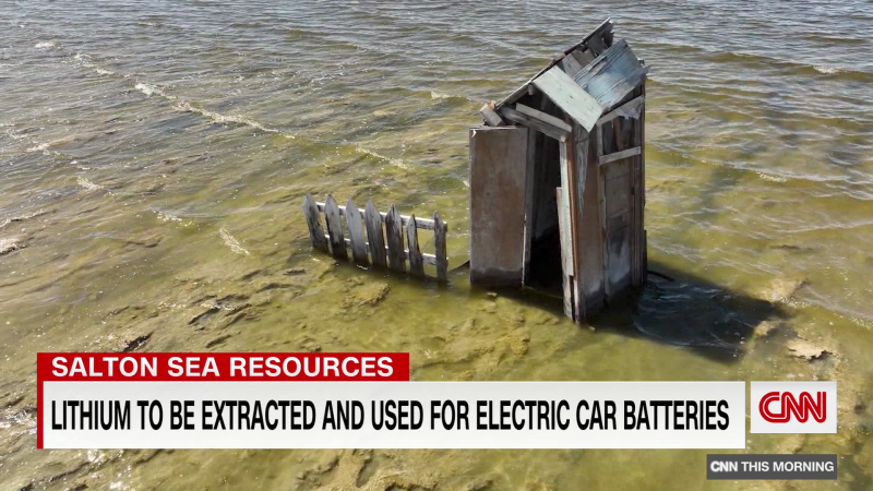 Lithium could be extracted from the Salton Sea | CNN Business