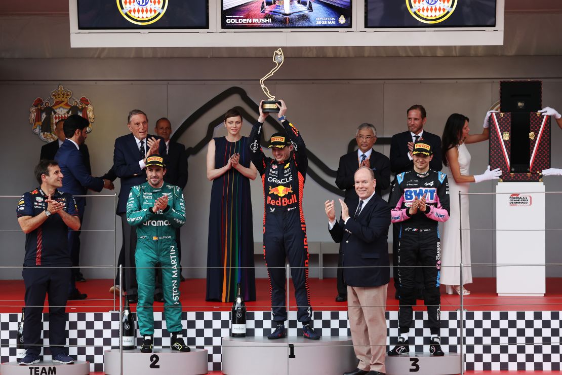 Esteban Ocon claimed Alpine's first podium of the season, and the third of his career.