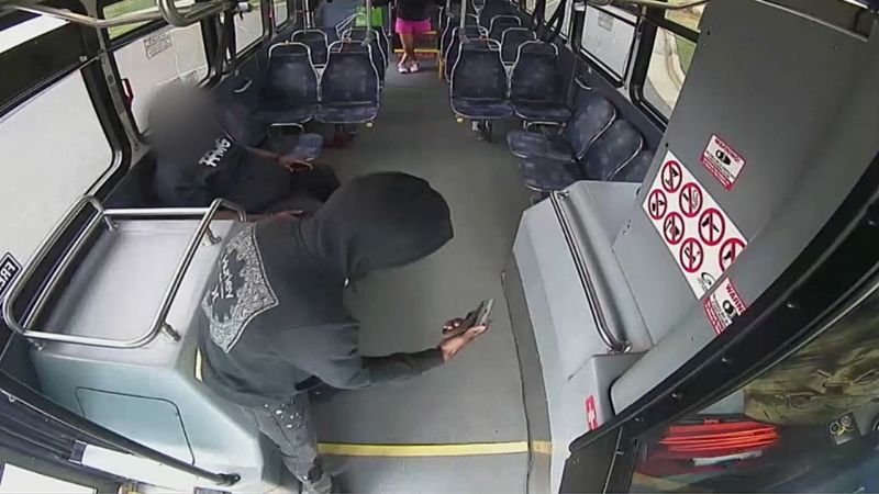NextImg:A bus driver and passenger opened fire on each other on a moving Charlotte transit bus, leaving both injured | CNN